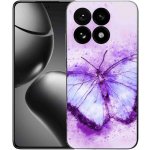 mmCase na Xiaomi 15T - fialový motýl – Zboží Mobilmania