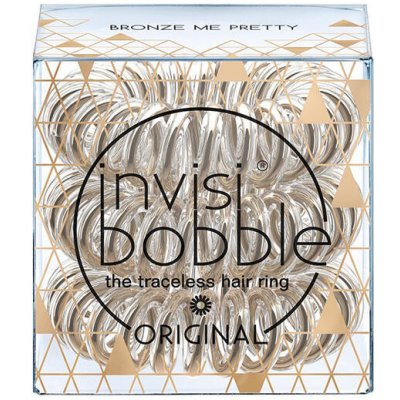 Invisibobble Original Bronze Me Pretty 3 ks Revoluční gumičky do vlasů