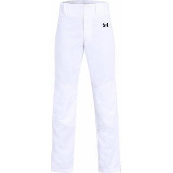 Under Armour Boys' UA Utility Relaxed Baseball Pants Bílá