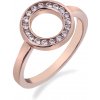 Prsteny Hot Diamonds Stříbrný prsten Emozioni Saturno Rose Gold ER002/P