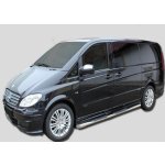 JJ & AUTOMOTIVE Boční nerezové rámy pro Mercedes Vito W639 SWB 2005-2013 | Zboží Auto