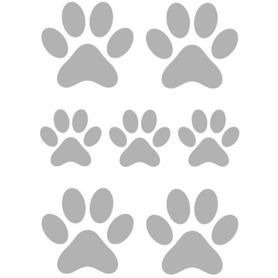 Takoy Reflexní nažehlovačka stopy - balení 7 ks – Hledejceny.cz