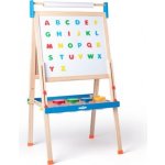 Woody Oboustranná tabule ABC 59 x 57 x 129 cm – Zboží Mobilmania