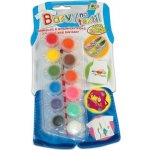 SMT Creatoys Barvy na textil 12 ks štětec – Zboží Dáma