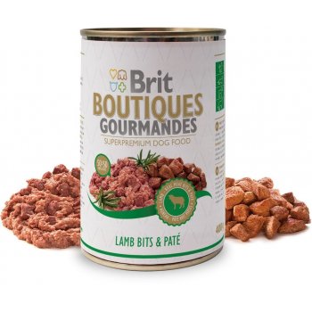 Brit Boutiques Gourmandes Lamb Bits & Paté 400 g