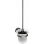 Sapho X Round WC štětka závěsná mléčné sklo gun metal XR303GM – Hledejceny.cz