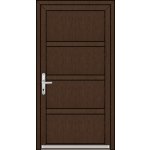 OknaDvereNaMiru.cz Vchodové dveře SLOUPKOVÉ Zora 5 zlatý dub 100 x 205 cm – Zboží Mobilmania