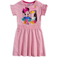 Dívčí šaty Disney Minnie Tropical světle růžové