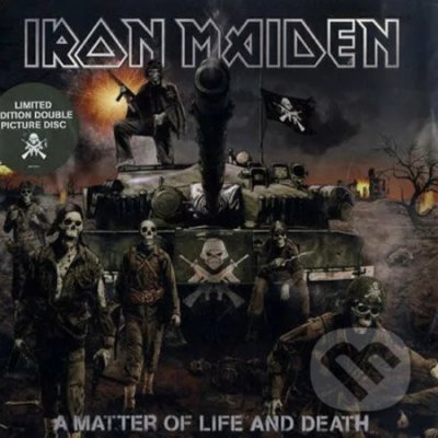 Iron Maiden - A Matter Of Life And Death - Maiden Iron LP – Hledejceny.cz