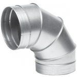 Dalap Kovové koleno pro kruhové potrubí 90 st. x 150 mm – Hledejceny.cz