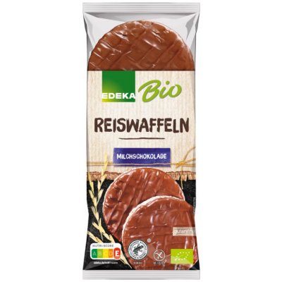 Edeka Rýžové chlebíčky s čokoládovou polevou 100 g – Zboží Dáma