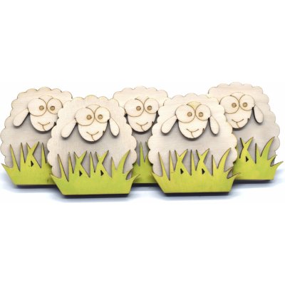 Pehucraft Dřevěná velikonoční ovečka – Zboží Dáma