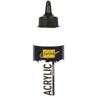Akrylová barva Solo Goya Acrylic 250 ml White – Zboží Dáma