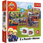 Trefl Puzzle 2v1 Puzzle a pexeso Poiarnik Sam 1-39 dílků – Hledejceny.cz