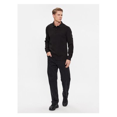Calvin Klein Jeans Polokošile J30J324961 Černá – Zboží Mobilmania