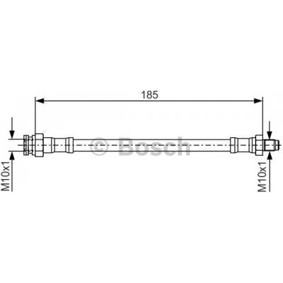 BOSCH Brzdová hadice 1 987 476 416 – Hledejceny.cz