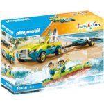 Playmobil 70436 Plážové auto s přívěsem pro kánoi – Zboží Živě
