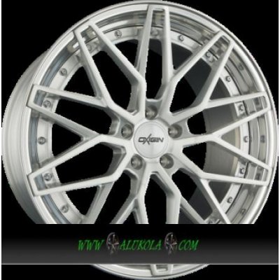 Oxigin MP6 9x21 5x114,3 ET38 silver Brush lip polished | Zboží Auto