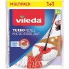 Mop a úklidová souprava Vileda 166142 Easy Wring and Clean TURBO 2in1 náhrada 2 ks