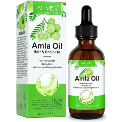 Aliver Amla Oil olej z plodů indického angreštu na vlasy a pokožku 60 ml – Hledejceny.cz