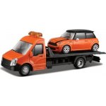 Bburago Car Hauler a Mini Cooper S 1:43 – Zboží Mobilmania