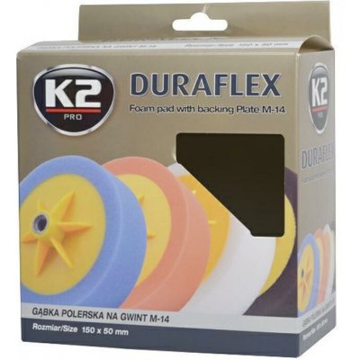 K2 Duraflex 150x50 mm ČERNÁ | Zboží Auto