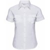 Dámská košile Rusell Roll Sleeve košile dámská krátký rukáv bílá