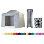 TENTino BIG HEXAGON 3x4,5 m 5A ŠEDÁ – Zboží Mobilmania