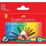 FABER-CASTELL Voskovky trojhranné 12ks – Zboží Mobilmania