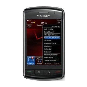 Ochranná fólie Zagg InvisibleShield BlackBerry 9500/9530 Storm - zadní část 4JZGBLKBRYSTOBK