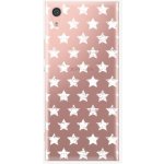 Pouzdro iSaprio Stars Pattern Sony Xperia XA1 bílé – Zboží Mobilmania