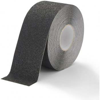 FLOMA Super korundová protiskluzová páska 18,3 x 10 cm x 1 mm černá