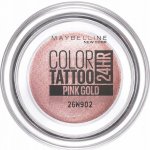 Maybelline Color Tattoo 24H oční stíny 65 Pink Gold 4 g – Zboží Dáma