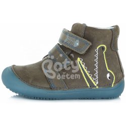 D.D.Step kožené barefoot boty A063-220A grey