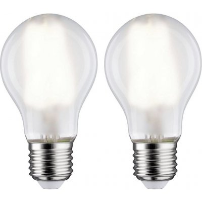 Paulmann 28924 LED Energetická třída EEK2021 E A G E27 klasická žárovka 7 W neutrální bílá Ø x v 60 mm x 106 mm – Zboží Živě