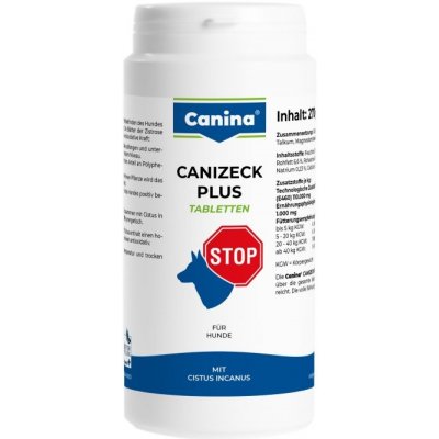Canina Canizeck Plus Tabletten 270 g – Hledejceny.cz