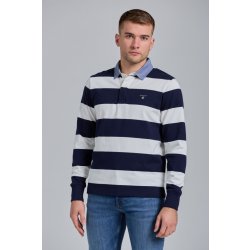 Gant ORIGINAL BARSTRIPE HEAVY RUGGER bílá