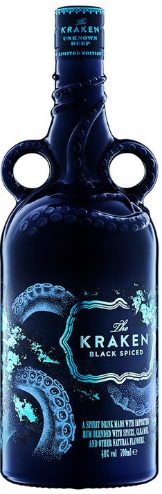 The Kraken Black Spiced Uknown Deep Limited Edition 40% 0,7 l (holá láhev)