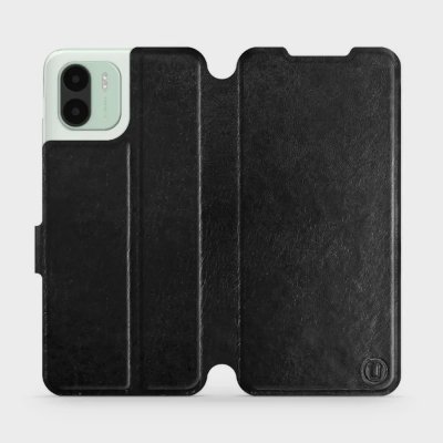 Pouzdro Mobiwear Flip Xiaomi Redmi A2 - C_BLS Black&Gray – Zboží Mobilmania