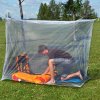 Rybářský bivak a přístřešek Coghlan´s moskytiéra Rectangular Mosquito Net white