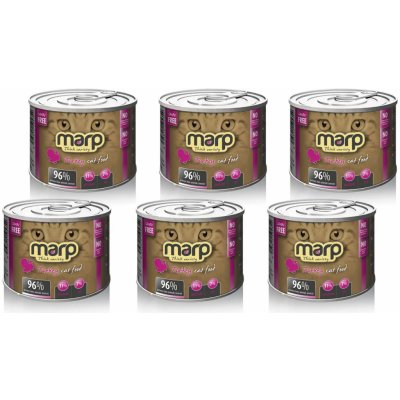 Marp Variety Turkey CAT pro kočky s krůtou 6 x 200 g – Zboží Mobilmania