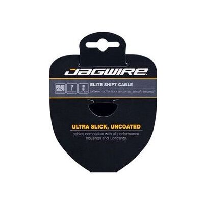 Jagwire přehazovací lanko Elite Polished Ultra-Slick Stainless 1.1x2300mm SRAM/Shimano 25ks – Zboží Dáma