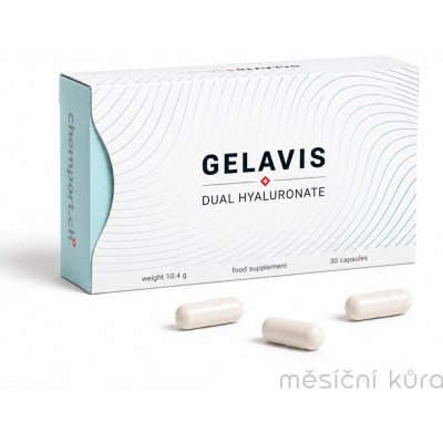 Gelavis Dual Hyaluronate 30 kapslí – Hledejceny.cz