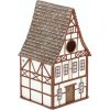 Zahradní krmítko a budka Esschert Design Ptačí budka Framing House 25 cm bílá