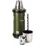 G21 60022404 Termoláhev na pití ocelově khaki zelená s rukojetí 1 l – Zboží Mobilmania