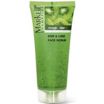 Markell Magic Duet hydratační peeling na tvář s extraktem z kiwi a limetky 95 g