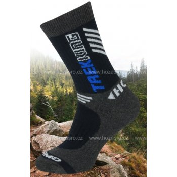 Hoza outdoor ponožky Thermo Trekking H3413 antracit/černá/modrá