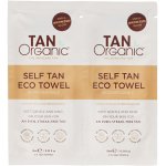Tan Organic Samoopalovací ekologické ubrousky (Self Tan Eco Towel) 2 x 10 ml – Zboží Dáma