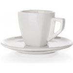 BANQUET šálek + podšálek square ALBA BÍ porcelánový 60 ml – Sleviste.cz