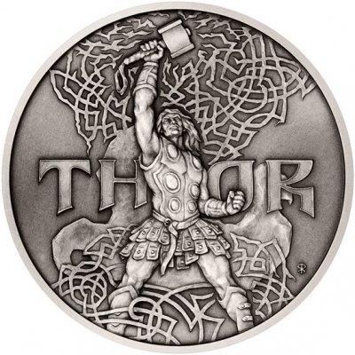 Česká mincovna Bohové světa Thór stand 155,5 g